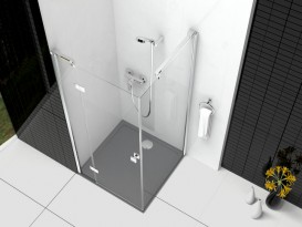 Душевой поддон Roca Aeron 80х80 см искусственный камень графит A276284200