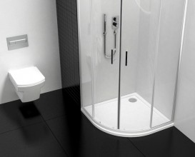 Душевой поддон Roca Aeron 90х90 см четверть круга искусственный камень белый A276280100