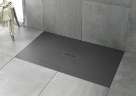 Душевой поддон Roca Helios 120х70 см искусственный камень серый сланец AP2014B02BC0120P