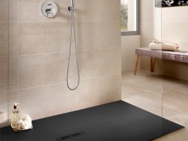 Душовий піддон Roca Helios 140х70 см штучний камінь чорний AP2015782BC0140P