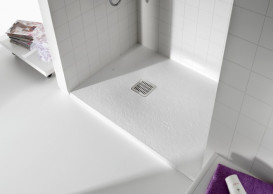 Душевой поддон Roca Terran 120х70 см искусственный камень белый AP1014B02BC01100