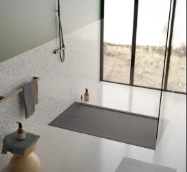 Душевой поддон Villeroy & Boch Lifetime Plus 80х120 см санитарная керамика темно-серый 6223N3W9