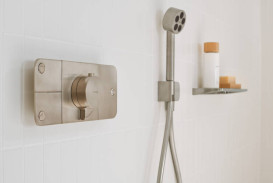 Душевой шланг Hansgrohe Axor ShowerSolutions с металлическим эффектом 125 см матовый никель 28282820