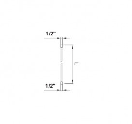 Душовий шланг Laufen з металевим ефектом 1,5 м ½''x½'' пластик хром HF504750000000