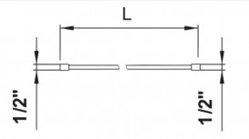 Душовий шланг Laufen з металевим ефектом 1,6 м G½xG½ чорний матовий титан з PVD-покриттям H3629800811311