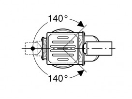 Душевой трап Geberit Varino горизонтальный d50 мм 388.023.00.1