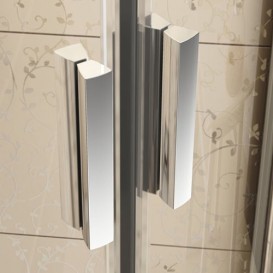 Душовий куточок квадратний Ravak Blix BLRV2-80 білий профіль скло grape 1LV40100ZG