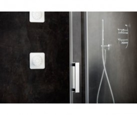 Душовий куточок прямокутний Ravak Matrix MSDPS-100/80 R профіль полірований алюміній скло transparent 0WPA4C00Z1