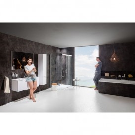 Душовий куточок прямокутний Ravak Matrix MSDPS-120/90 R профіль полірований алюміній скло transparent 0WPG7C00Z1