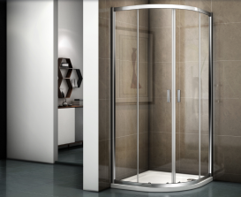 Душовий куточок Riho Hamar 2.0 R309 80х80 см хром/прозоре скло GR12200