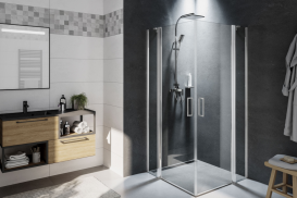 Душовий куточок Riho Novik Z207 90x90 см хром/прозоре скло GZ3090090