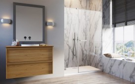 Душевые двери Radaway Arta QL DWS 150-200 правосторонние хром/прозрачное стекло 10102505-03-01R+10102506-03-01