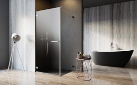 Душевые двери Radaway Arta QL KDJ I 50-100 левосторонние хром/прозрачное стекло 10102501-03-01L