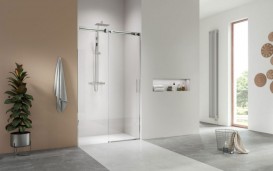 Душові двері Radaway Espera Pro DWJ 110 лівобічні хром/прозоре скло 10090110-01-01L+10091110-01-01L