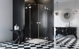 Душові двері Radaway Essenza Pro White PDD 100 лівобічні білий/прозоре скло 10095100-04-01L