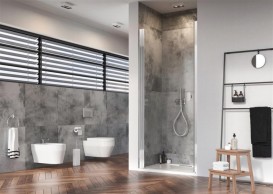 Душові двері Radaway Nes 8 DWJ I 70 лівобічні хром/прозоре скло 10076070-01-01L