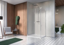 Душові двері Radaway Nes 8 KDS I 58 лівобічні хром/прозоре скло 10073100-01-01L