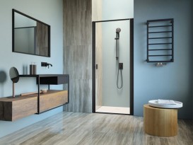 Душові двері Radaway Nes Black DWJ I Frame 100 правосторонні чорний/скло Frame 10026100-54-56R