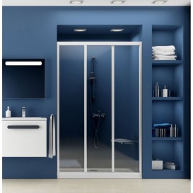 Двері душова розсувні Ravak Supernova ASDP3-80 білий профіль полістирол pearl 00V4010211