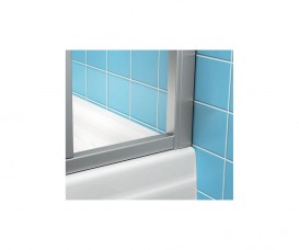 Душові двері Ravak ASDP3-90 195 розсувні трьохелементні профіль сатин/скло прозоре 00V70UO2Z1