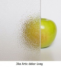 Двері душова Jika Cubito Pure 100х195 см профіль хром скло Arctic H2542430026661