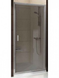 Двері душова прямокутна Ravak Blix BLDP2-110 профіль хром скло grape 0PVD0C00ZG