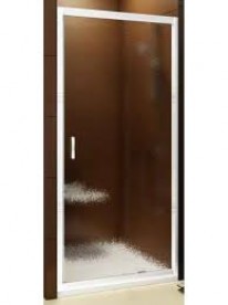 Дверь душевая прямоугольная Ravak Blix BLDP2-120 профиль белый стекло grape 0PVG0100ZG