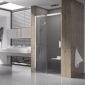 Двері душова Ravak Matrix MSD2-110 L білий профіль скло transparent 0WLD0100Z1