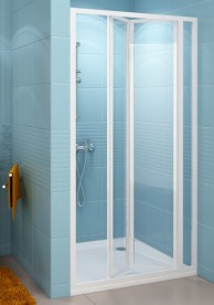 Двері душова складається Ravak Supernova SDZ3-90 білий профіль скло transparent 02V70100Z1