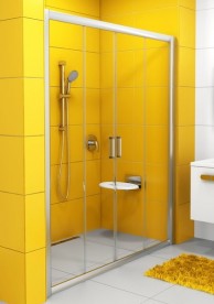 Дверь душевая прямоугольная Ravak Blix BLDP4-120 профиль полированный алюминий прозрачное стекло 0YVG0C00Z1