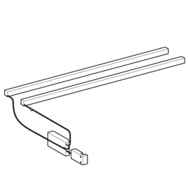 Двойная универсальная подсветка Geberit Group для внутреннего выдвижного ящика 501550000