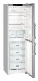 Двухкамерный холодильник Liebherr CNef 3915 Comfort NoFrost нержавеющая сталь с покрытием SmartSteel/сталь серебристый CNef 3915-21 001