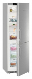 Двухкамерный холодильник Liebherr CNef 4335 Comfort NoFrost нержавеющая сталь с покрытием SmartSteel/сталь серебристый CNef 4335-21 001