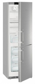 Двухкамерный холодильник Liebherr CNef 4335 Comfort NoFrost нержавеющая сталь с покрытием SmartSteel/сталь серебристый CNef 4335-21 001