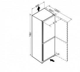 Двухкамерный холодильник Liebherr CNel 4213 NoFrost нержавеющая сталь/сталь серебристый CNel 4213-23 001