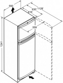 Двухкамерный холодильник Liebherr CTel 2131 Comfort нержавеющая сталь/сталь серебристый CTel 2131