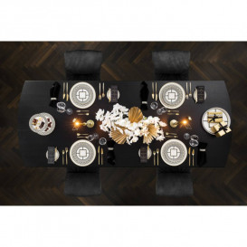 Дворівневий піднос Villeroy & Boch MetroChic Gifts 27.5 см білий/золото/чорний 10-4483-7880