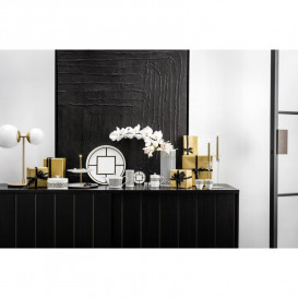 Дворівневий піднос Villeroy & Boch MetroChic Gifts 27.5 см білий/золото/чорний 10-4483-7880