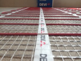 Двухжильный нагревательный мат Devi DEVIcomfort 150T 12 м.кв (0.5х24) 83030588