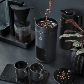 Електрична кавомолка Wilfa Uniform WSFBS-200B нержавіюча сталь чорна 605778