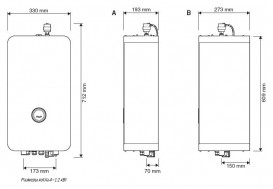 Электрический котел Bosch Tronic Heat 3500 24kW / 220 / 380 одноконтурный 7738502602