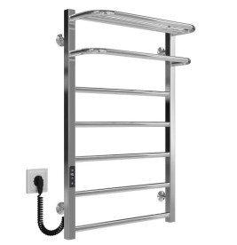 Электрический полотенцесушитель Deffi Lux Hotel П7 400х800 левое подключение JD04 хром  A.LH.80.40.7.E.C.L.2