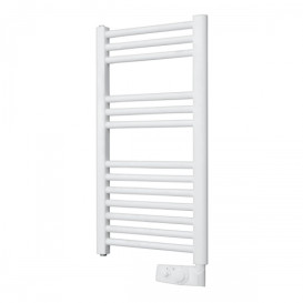 Електрична сушка для рушників Atlantic 2012 вузька 785х400  мм 300 Вт сталь білий 850303