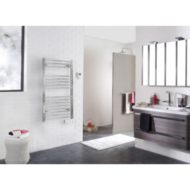 Электрический полотенцесушитель Atlantic 2012 920х500х100 мм 300 Вт сталь хром 850403
