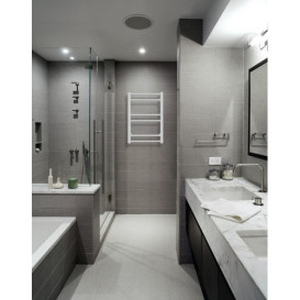 Электрический полотенцесушитель Atlantic Dalia 720х500х105 мм 100 Вт сталь белый 120421