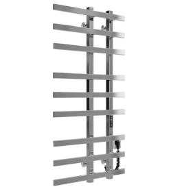 Электрический полотенцесушитель Deffi Atena П9 150х1000 правое подключение хром A.AT.100.15.9.E.C.R.2