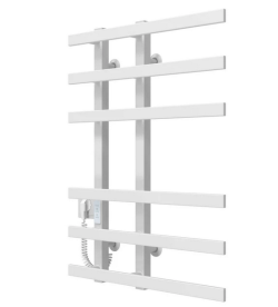 Электрический полотенцесушитель Deffi Atena П6 150х700 левое подключение белый A.AT.70.15.6.E.W.L.4