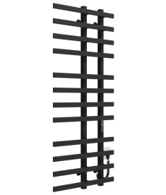 Электрический полотенцесушитель Deffi Atena П12 150х1200 правое подключение черный A.AT.120.15.12.E.B.R.2