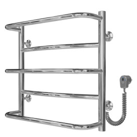 Электрический полотенцесушитель Deffi Аквамикс П5 400х500 правое подключение хром C.AM.50.40.5.E.C.R.5