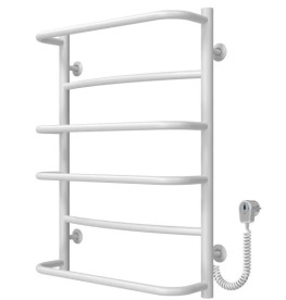 Електросушарка для рушників Deffi Аквамікс П6 400х700 праве підключення білий C.AM.70.40.6.E.W.R.5